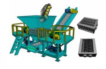 【舊鋼鐵舊塑料破碎機爐渣破碎機設備】- 