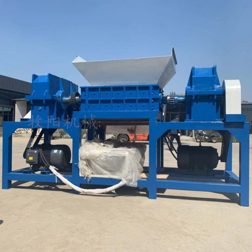高品質(zhì)金屬雙軸撕碎機(jī) 800型——廢塑料袋纖維袋的高效解決方案